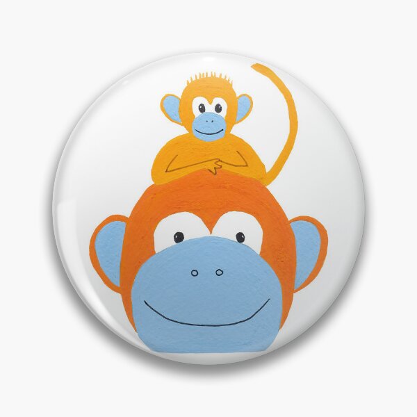 Aperçu de l'œuvre parent et enfant orang-outan créée et vendue par Kate September.