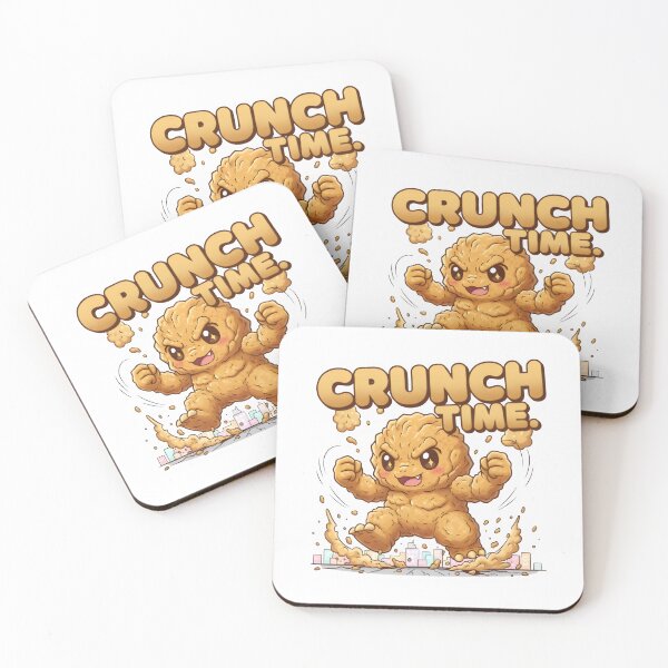 Item preview, CRUNCH TIME. – Fried Chicken Kaiju Unleashed designed and sold by Snackwear Apparel.