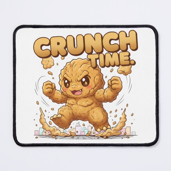 Item preview, CRUNCH TIME. – Fried Chicken Kaiju Unleashed designed and sold by Snackwear Apparel.