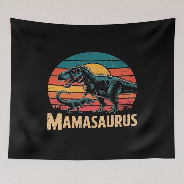 Item preview, Mamasaurus T Rex Dinosaur Mama Saurus Family Matching  designed and sold by PowAcademy.