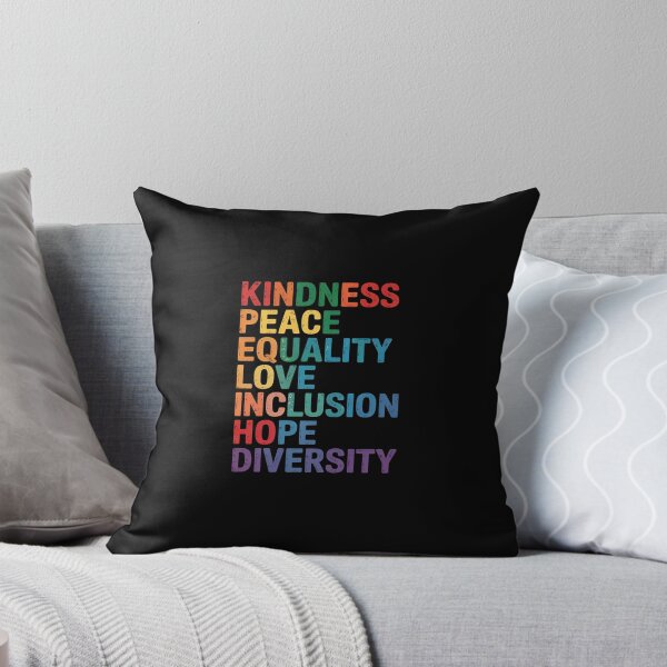Item preview, Peace Love Inclusion Equality Diversity Human Rights LGBTQ  designed and sold by CombatTask.
