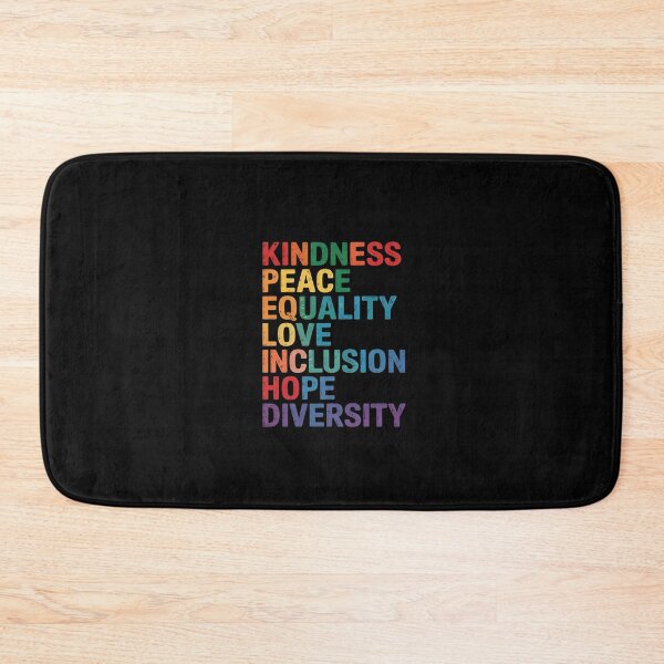 Item preview, Peace Love Inclusion Equality Diversity Human Rights LGBTQ  designed and sold by CombatTask.