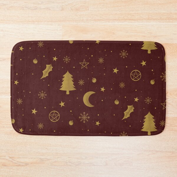 Item preview, Yule Solstice golden pattern design designed and sold by TheFoxandCauldron.