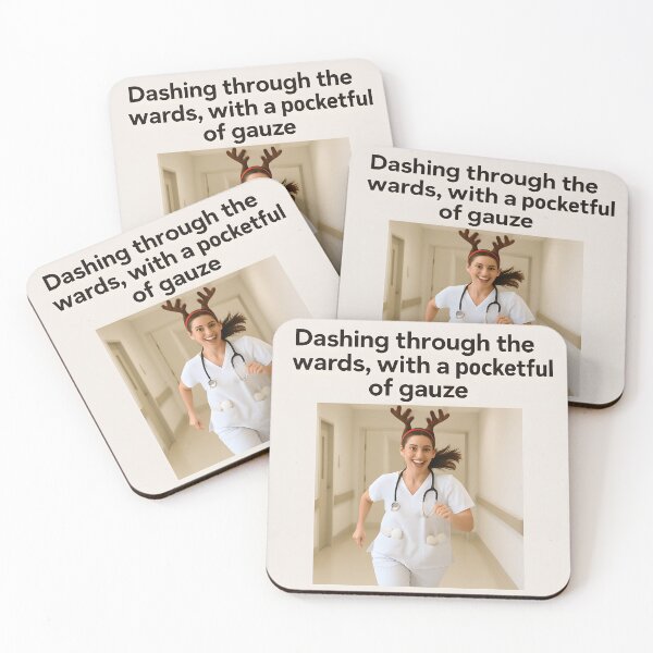 Item preview, Christmas Dashing in the Hospital designed and sold by Rebuilt Tech LLC.
