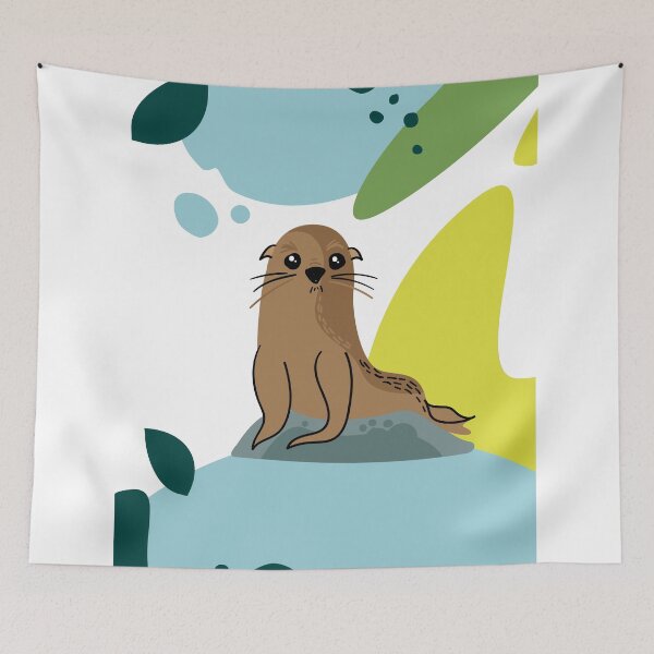 Item preview, Seal on its rock designed and sold by amatita.