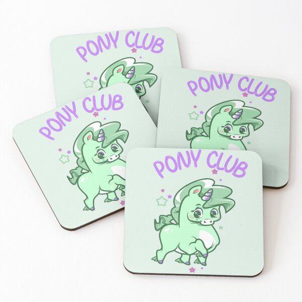 Item preview, UNICORN PONY CLUB  designed and sold by JusTiceT-shirts.