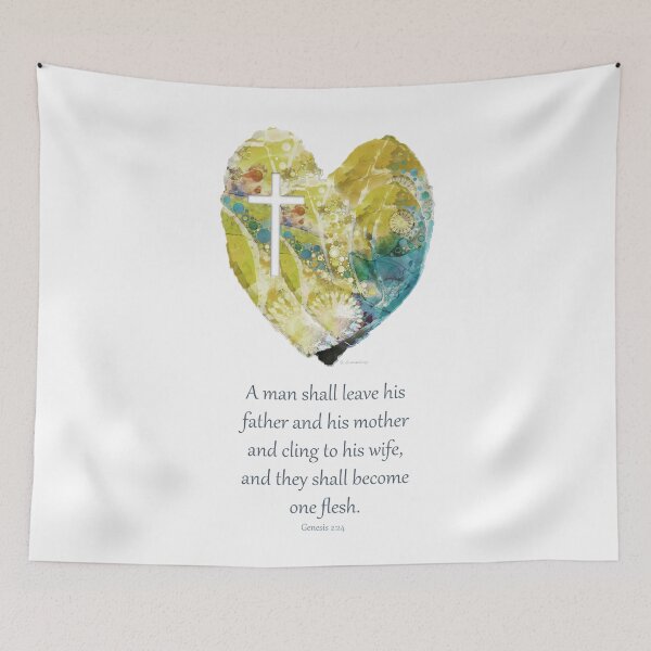 Item preview, Marriage Covenant Christian Art 2 designed and sold by Sharon Cummings Art.