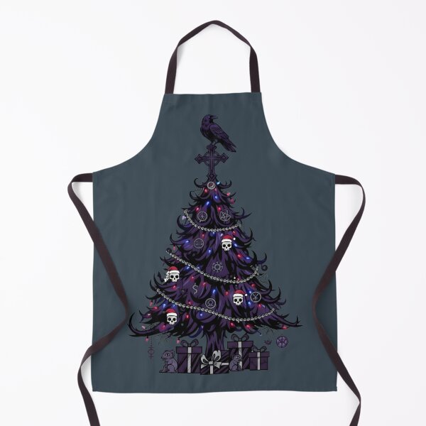 Item preview, Gothic Christmas Tree T-Shirt - Raven, Occult Gothmas Gift designed and sold by IndieQuill .