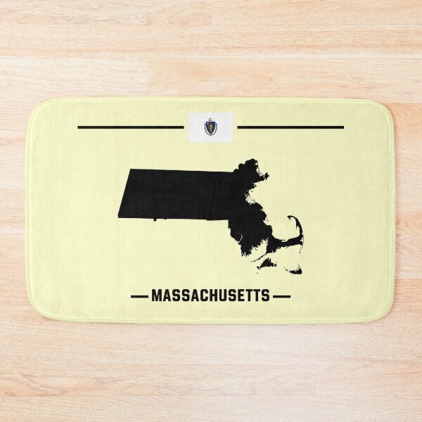 Item preview, Classic Massachusetts Outline Map, Boston, Cape Cod, and the Bay State Pride designed and sold by mashmosh.