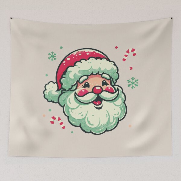 Item preview, Retro Santa Claus Christmas designed and sold by Scaryzz.