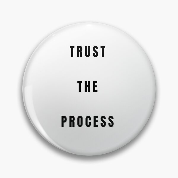 Item preview, Trust The Process Minimalist Typograph designed and sold by DemetDesign.