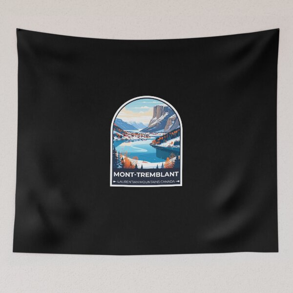 Item preview, Mont Tremblant Laurentian Mountains Canada designed and sold by TulipaGraphics.