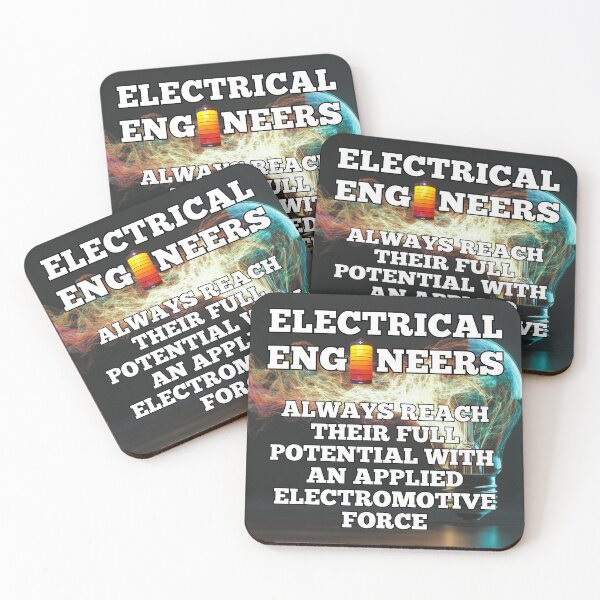Item preview, Electrical Engineers Always Reach their Full Potential. designed and sold by MPC-Mince-Pies.