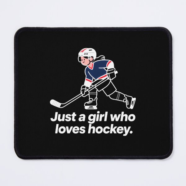 Item preview, Just a girl who loves ice hockey forever proud designed and sold by SkeletonsDanger.