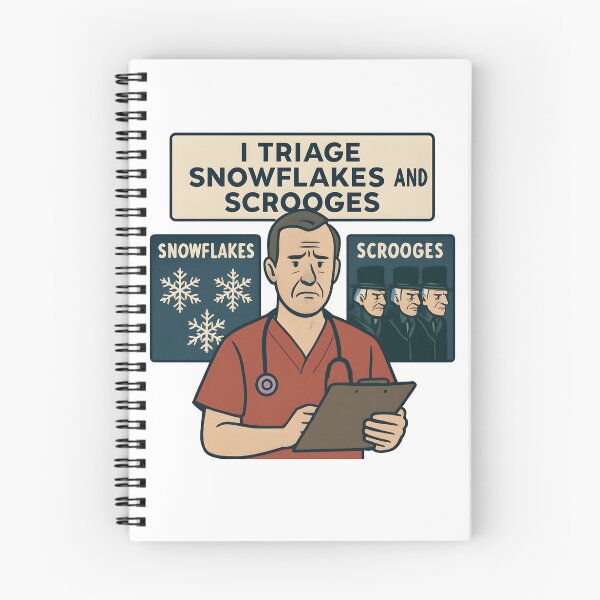 Item preview, Triage Blues designed and sold by Rebuilt Tech LLC.