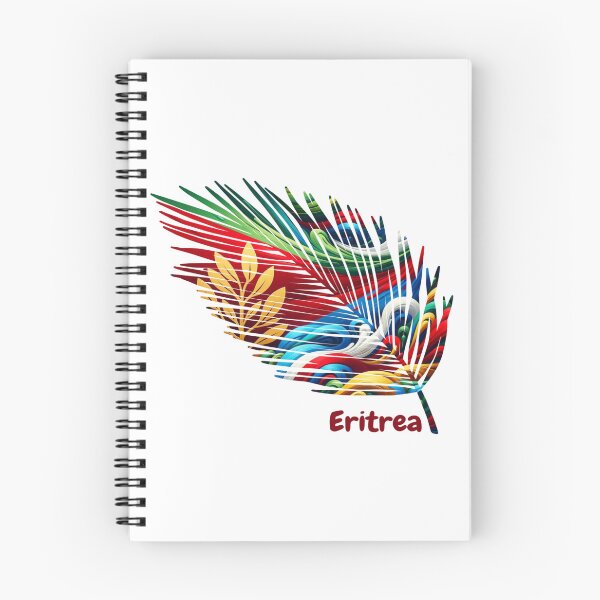 Item preview, Abstract Eritrea Flag – Feather Design designed and sold by ArteJorge48.