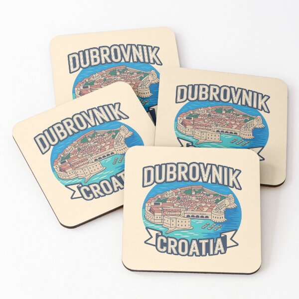 Item preview, Dubrovnik Croatia Travel Sticker designed and sold by Timeless Design.