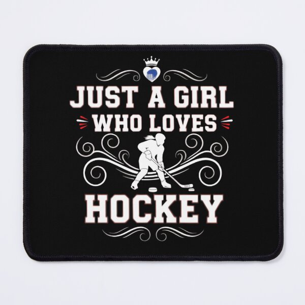 Item preview, Just a girl who loves ice hockey always strong designed and sold by SkeletonsDanger.