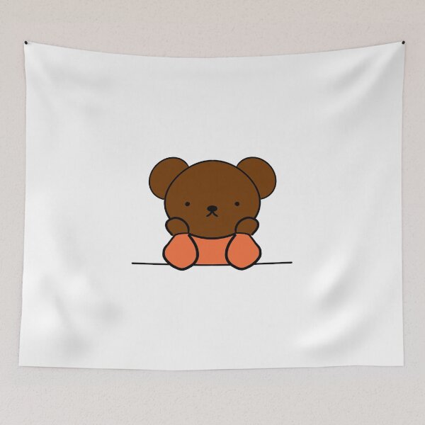 Item preview, Cute Bear Illustration Minimal Cartoon Design designed and sold by Mason-Pride.