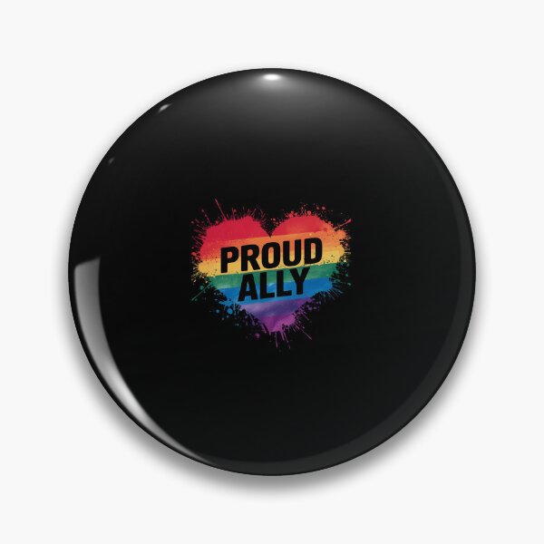 Item preview, Proud Ally LGBTQ+ Pride month LGBT Flag Proud Ally designed and sold by CombatTask.
