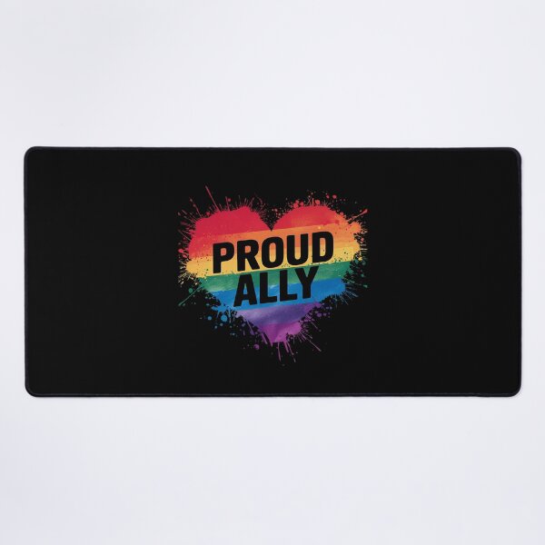 Item preview, Proud Ally LGBTQ+ Pride month LGBT Flag Proud Ally  designed and sold by CombatTask.