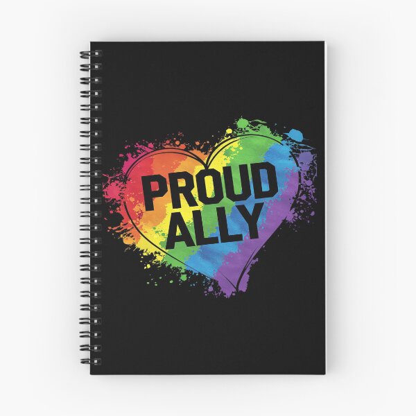 Item preview, Proud Ally LGBTQ+ Pride month LGBT Flag Proud Ally designed and sold by MythWoot.