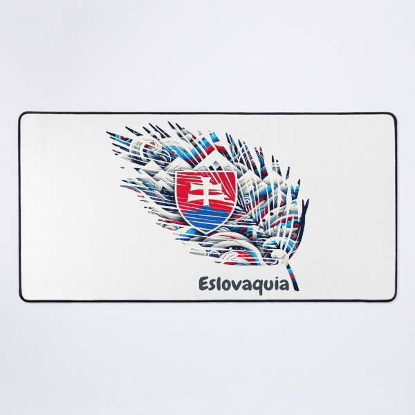 Item preview, Abstract Slovakia Flag – Feather Design designed and sold by ArteJorge48.