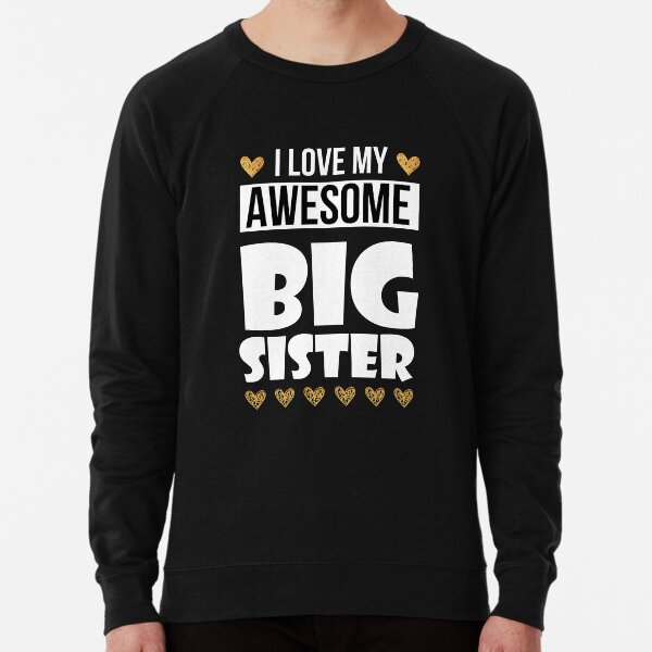 big sister sweatshirt
