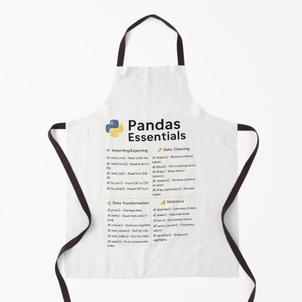 Item preview, Python Pandas Essentials designed and sold by Akashdigiart.