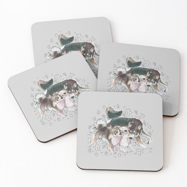 Item preview, A trio of Pomatude (no background) designed and sold by Sparklepupfaeri.