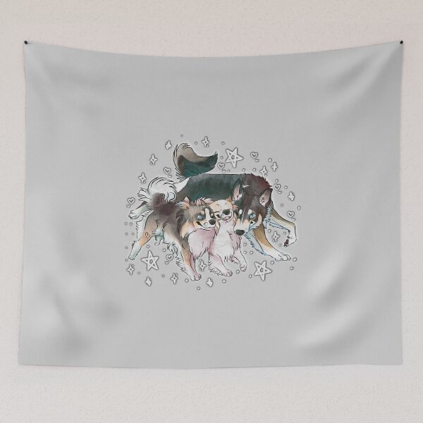 Item preview, A trio of Pomatude (no background) designed and sold by Sparklepupfaeri.