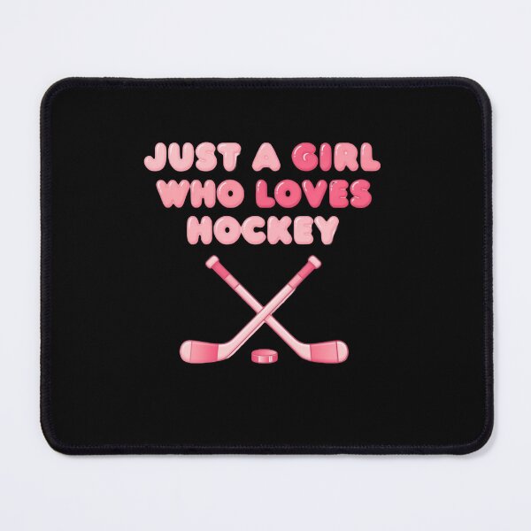 Item preview, Just a girl who loves ice hockey chasing dreams designed and sold by SkeletonsDanger.