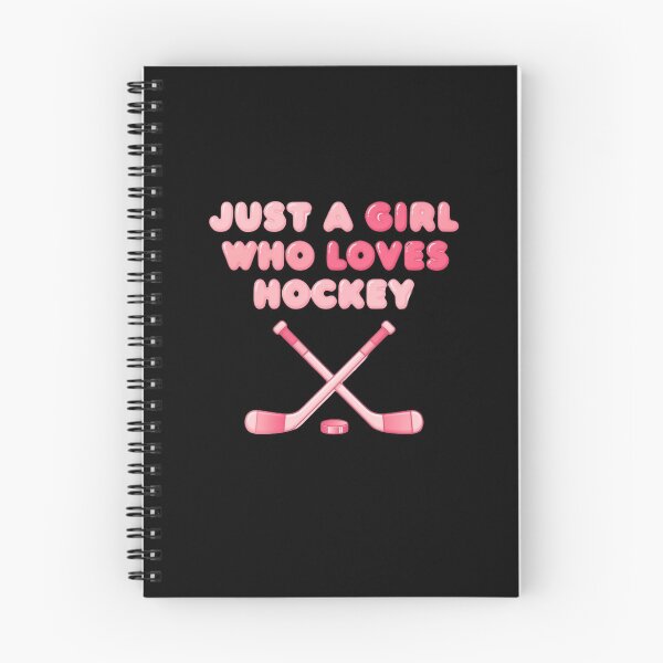 Item preview, Just a girl who loves ice hockey chasing dreams designed and sold by SkeletonsDanger.