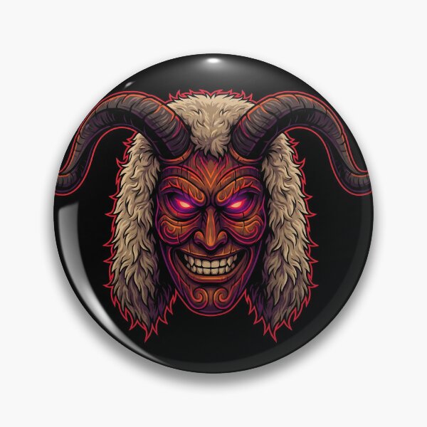 Item preview, Neon Busó Mask - Hungarian Folklore Monster designed and sold by AeroNomad.