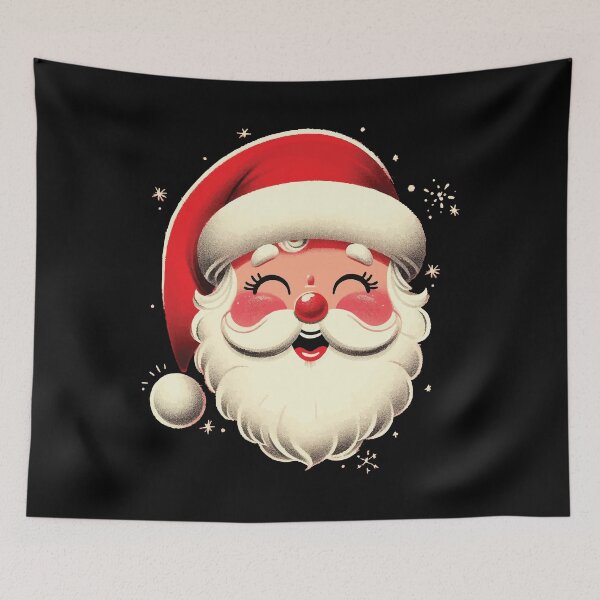 Item preview, Retro Christmas Santa designed and sold by Scaryzz.