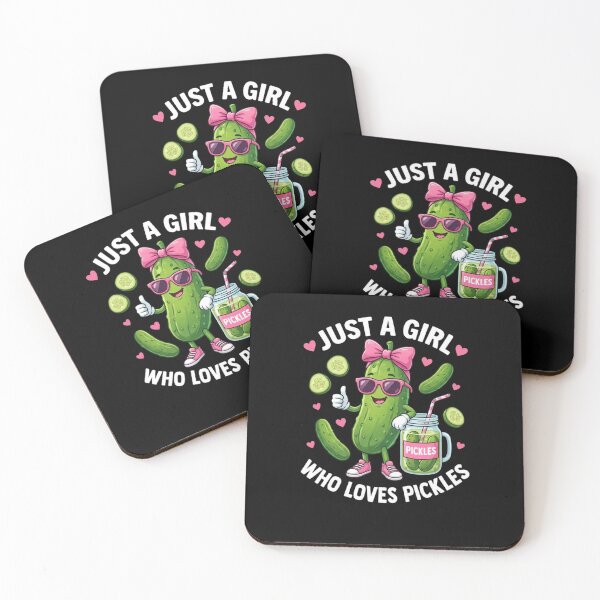 Item preview, Just A Girl Who Loves Pickles Funny Foodie designed and sold by SofenArt.