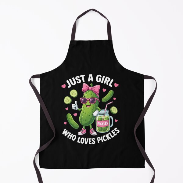 Item preview, Just A Girl Who Loves Pickles Funny Foodie designed and sold by SofenArt.