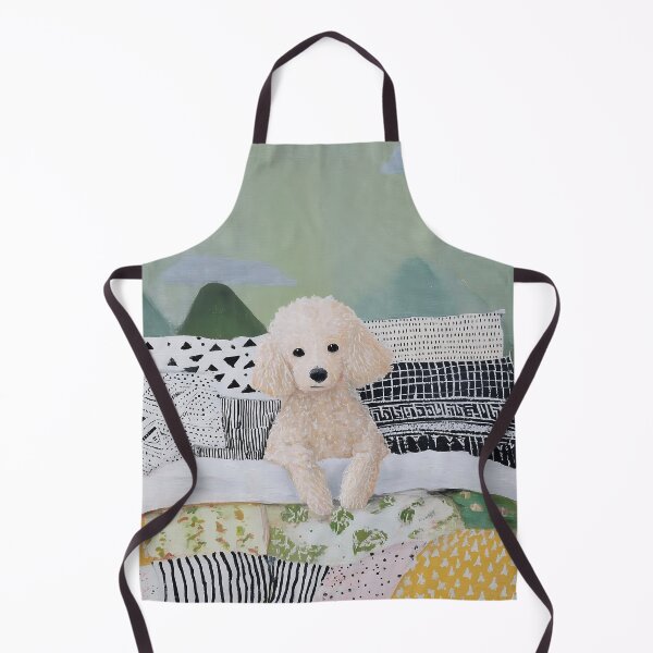 Item preview, Cozy Poodle in Bedroom designed and sold by lautir.