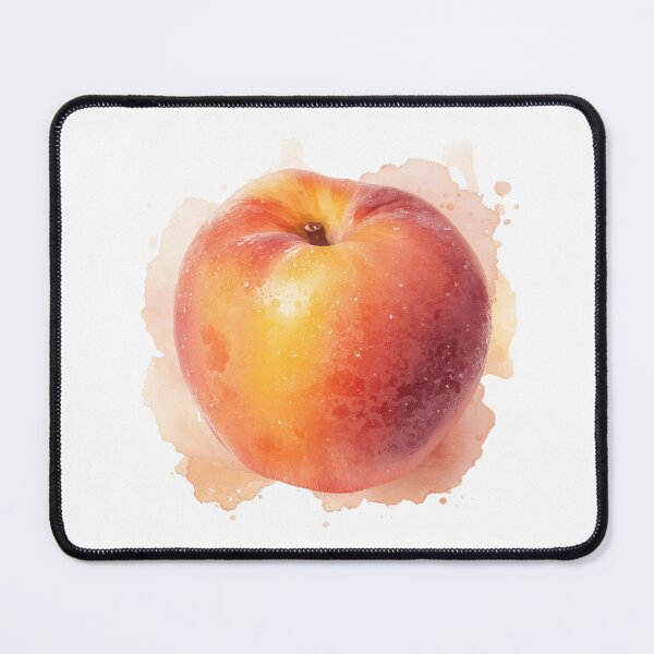 Item preview, Peach Illustration, Minimal Fruit Artwork designed and sold by Moodune.