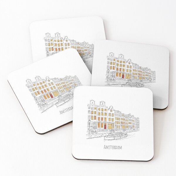 Item preview, Canal Boat Amsterdam designed and sold by TeeMaster21.