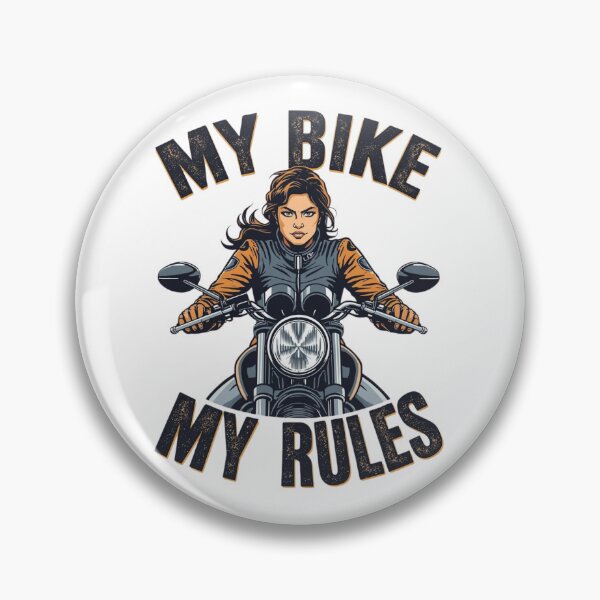 Item preview, My Bike, My Rules- Empowered Biker Woman designed and sold by TwoWheels-sklep.