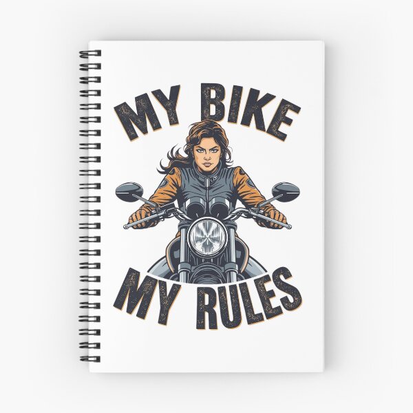 Item preview, My Bike, My Rules- Empowered Biker Woman designed and sold by TwoWheels-sklep.