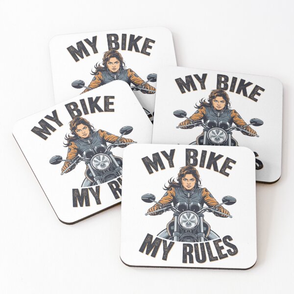 Item preview, My Bike, My Rules- Empowered Biker Woman designed and sold by TwoWheels-sklep.