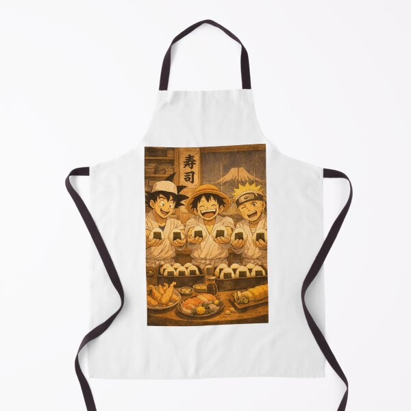 Item preview, Anime sushi kitchen time designed and sold by Krasawcew.