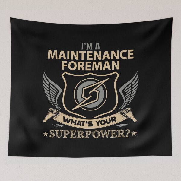 Item preview, Maintenance Foreman designed and sold by vanejamofedau.