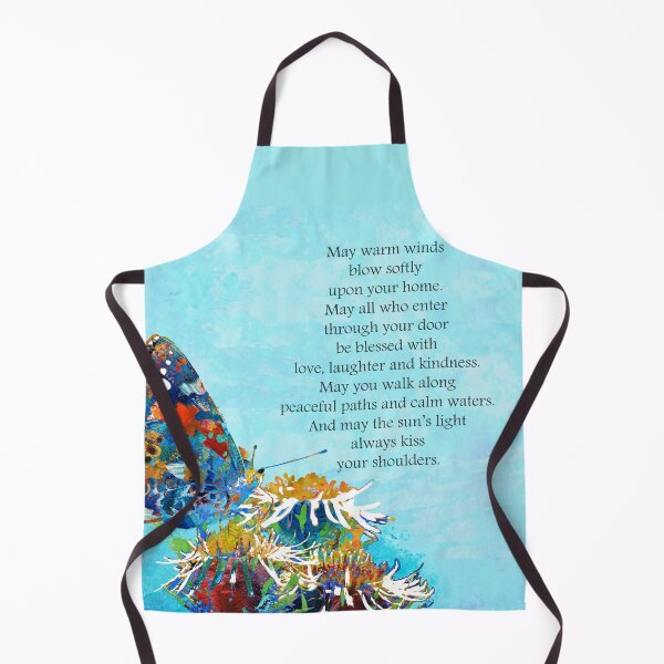 Item preview, Colorful Home Blessing Butterfly Art designed and sold by Sharon Cummings Art.