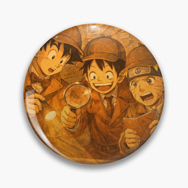 Item preview, Anime detective time designed and sold by Krasawcew.
