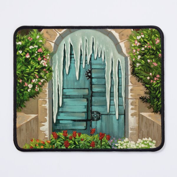 Item preview, Winter gate in summer garden designed and sold by Yue Zeng Art Studio.