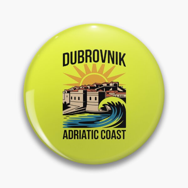 Item preview, Dubrovnik Adriatic Coast Graphic T-Shirt designed and sold by Timeless Design.