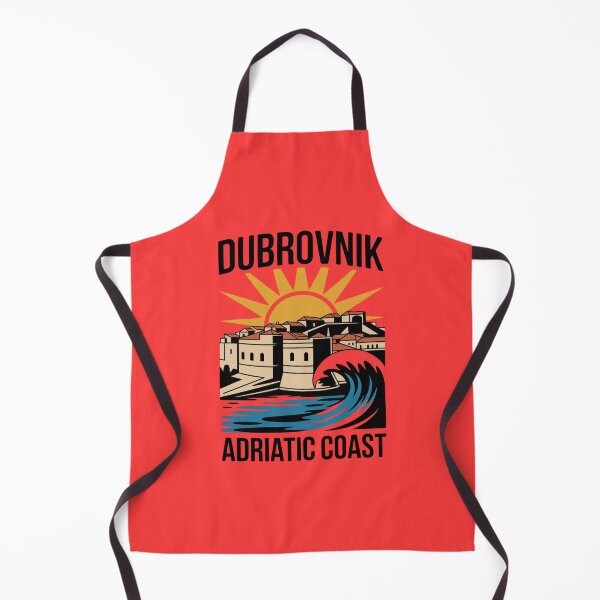Item preview, Dubrovnik Adriatic Coast Graphic T-Shirt designed and sold by Timeless Design.
